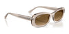 Ray-Ban RB2221F Sunglasses | Size 55 / Black №901/31 / Green (3N 13.2%)