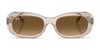 Ray-Ban RB2221F Sunglasses | Size 55 / Black №901/31 / Green (3N 13.2%)