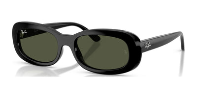 Ray-Ban RB2221F Sunglasses Black / Green