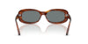 Ray-Ban RB2221F Sunglasses | Size 55 / Black №901/31 / Green (3N 13.2%)