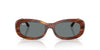 Ray-Ban RB2221F Sunglasses | Size 55 / Black №901/31 / Green (3N 13.2%)