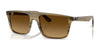 Ray-Ban RB2222 Sunglasses / Striped Green №143985 / Gradient Brown (3N 13.80%) / Size 55