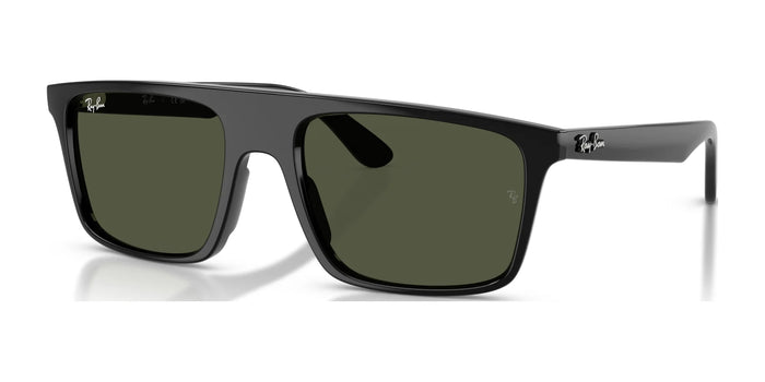 Ray-Ban RB2222 Sunglasses / Black №901/31 / Green (3N 13.2%) / Size 55