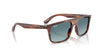Ray-Ban RB2222 Sunglasses / Black №901/31 / Green (3N 13.2%) / Size 55