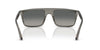Ray-Ban RB2222F Sunglasses | Size 57 / Black №901/31 / Green (3N 13.2%)