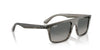 Ray-Ban RB2222F Sunglasses | Size 57 / Black №901/31 / Green (3N 13.2%)