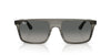 Ray-Ban RB2222F Sunglasses | Size 57 / Black №901/31 / Green (3N 13.2%)