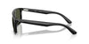 Ray-Ban RB2222F Sunglasses | Size 57 / Black №901/31 / Green (3N 13.2%)