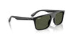 Ray-Ban RB2222F Sunglasses | Size 57 / Black №901/31 / Green (3N 13.2%)