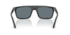 Ray-Ban RB2222F Sunglasses | Size 57 / Black №901/31 / Green (3N 13.2%)