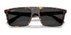 Ray-Ban RB2222F Sunglasses | Size 57 / Black №901/31 / Green (3N 13.2%)