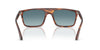 Ray-Ban RB2222F Sunglasses | Size 57 / Black №901/31 / Green (3N 13.2%)