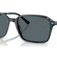 Transparent Fantasy Blue & Grey №1417R5