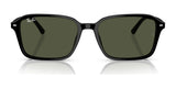 Ray-Ban RAIMOND RB2231F sunglasses, size 56, featuring square full-rim dark lenses displayed on a white background.