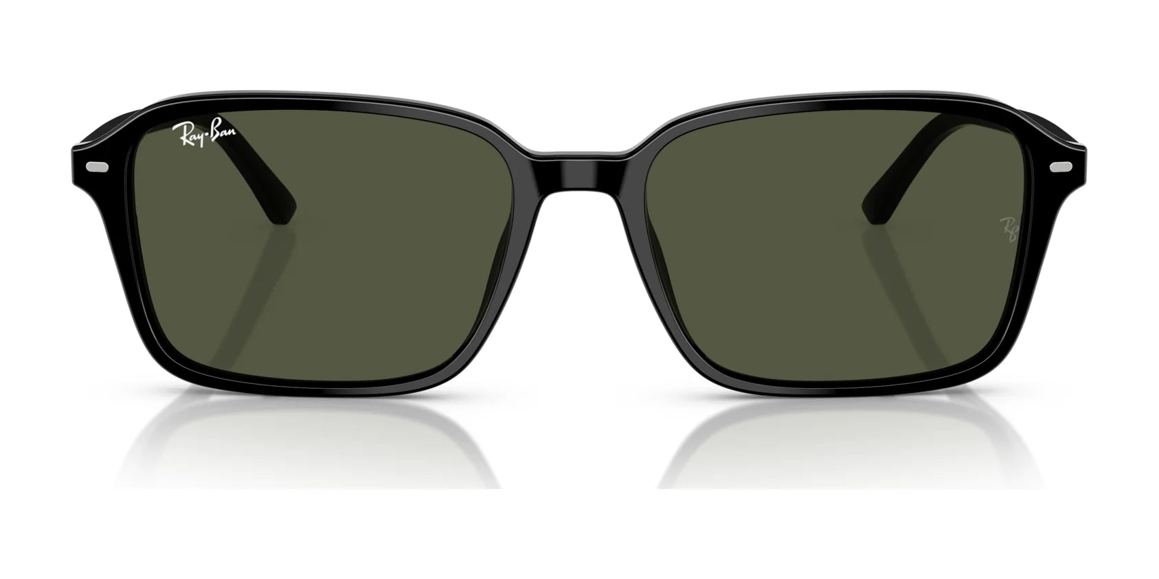 Ray-Ban RAIMOND RB2231F sunglasses, size 56, featuring square full-rim dark lenses displayed on a white background.