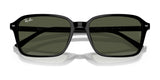 Ray-Ban RAIMOND RB2231F Sunglasses, size 56, feature a square design with dark lenses and a visible temple logo, offering timeless style and superior quality.