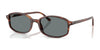 Ray-Ban RB2232 Sunglasses / Striped Havana №954/62 / Blue (2N 21.70%) / Size 54