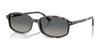 Ray-Ban RB2232F Sunglasses | Size 54 / Grey Havana №133371 / Gradient Grey (3N 14.02%)