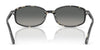 Ray-Ban RB2232F Sunglasses | Size 54 / Black №901/31 / Green (3N 13.2%)