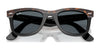 Ray-Ban WAYFARER RB2240 Sunglasses | Size 50 / Havana On Black №1441R5 / Blue (3N 10.7%)