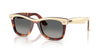 Ray-Ban WAYFARER RB2240 Sunglasses | Size 50 / Beige On Havana №144371 / Gradient Grey (3N 14.02%)