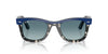 Ray-Ban WAYFARER RB2240 Sunglasses | Size 50 / Havana On Black №1441R5 / Blue (3N 10.7%)
