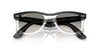 Ray-Ban WAYFARER RB2240F Sunglasses | Size 52 / Black On Transparent №129432 / Clear Gradient Grey (2N 33.3%)