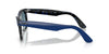 Ray-Ban WAYFARER RB2240F Sunglasses | Size 52 / Black On Transparent №129432 / Clear Gradient Grey (2N 33.3%)