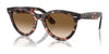 Ray-Ban WAYFARER WAY RB2241 Sunglasses / Pink Havana №133451 / Clear & Brown (2N 30.5%) / Size 51