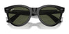 Ray-Ban WAYFARER WAY RB2241 Sunglasses / Black №901/31 / Green (3N 13.2%) / Size 51