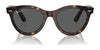 Ray-Ban WAYFARER WAY RB2241 Sunglasses / Black №901/31 / Green (3N 13.2%) / Size 51