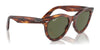 Ray-Ban WAYFARER WAY RB2241 Sunglasses / Black №901/31 / Green (3N 13.2%) / Size 51