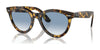 Ray-Ban WAYFARER WAY RB2241F Sunglasses | Size 54 / Yellow Havana №13323F / Clear & Blue (2N 29.9%)
