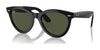Ray-Ban WAYFARER WAY RB2241F Sunglasses | Size 54 / Black №901/31 / Green (3N 13.2%)