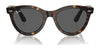 Ray-Ban WAYFARER WAY RB2241F Sunglasses | Size 54 / Black №901/31 / Green (3N 13.2%)
