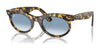 Ray-Ban WAYFARER OVAL RB2242 Sunglasses / Yellow Havana №13323F / Clear & Blue (2N 29.9%) / Size 50