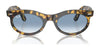 Ray-Ban WAYFARER OVAL RB2242 Sunglasses / Photo Waves Grey №138331 / Green (3N 13.2%) / Size 53