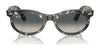 Ray-Ban WAYFARER OVAL RB2242 Sunglasses / Photo Waves Grey №138331 / Green (3N 13.2%) / Size 53