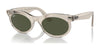 Ray-Ban WAYFARER OVAL RB2242 Sunglasses / Photo Waves Grey №138331 / Green (3N 13.2%) / Size 53