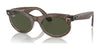 Ray-Ban WAYFARER OVAL RB2242 Sunglasses / Photo Waves Grey №138331 / Green (3N 13.2%) / Size 53
