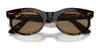 Ray-Ban WAYFARER OVAL RB2242 Eyeglasses | Size 53 / Havana №902/GI / Clear/Brown (Photochromic) (3F 13.66%)