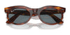 Ray-Ban WAYFARER OVAL RB2242 Sunglasses / Photo Waves Grey №138331 / Green (3N 13.2%) / Size 53