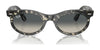 Ray-Ban WAYFARER OVAL RB2242F Sunglasses | Size 53 / Havana №902/R5 / Blue (3N 10.7%)