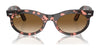 Ray-Ban WAYFARER OVAL RB2242F Sunglasses | Size 53 / Havana №902/R5 / Blue (3N 10.7%)
