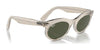 Ray-Ban WAYFARER OVAL RB2242F Sunglasses | Size 53 / Havana №902/R5 / Blue (3N 10.7%)