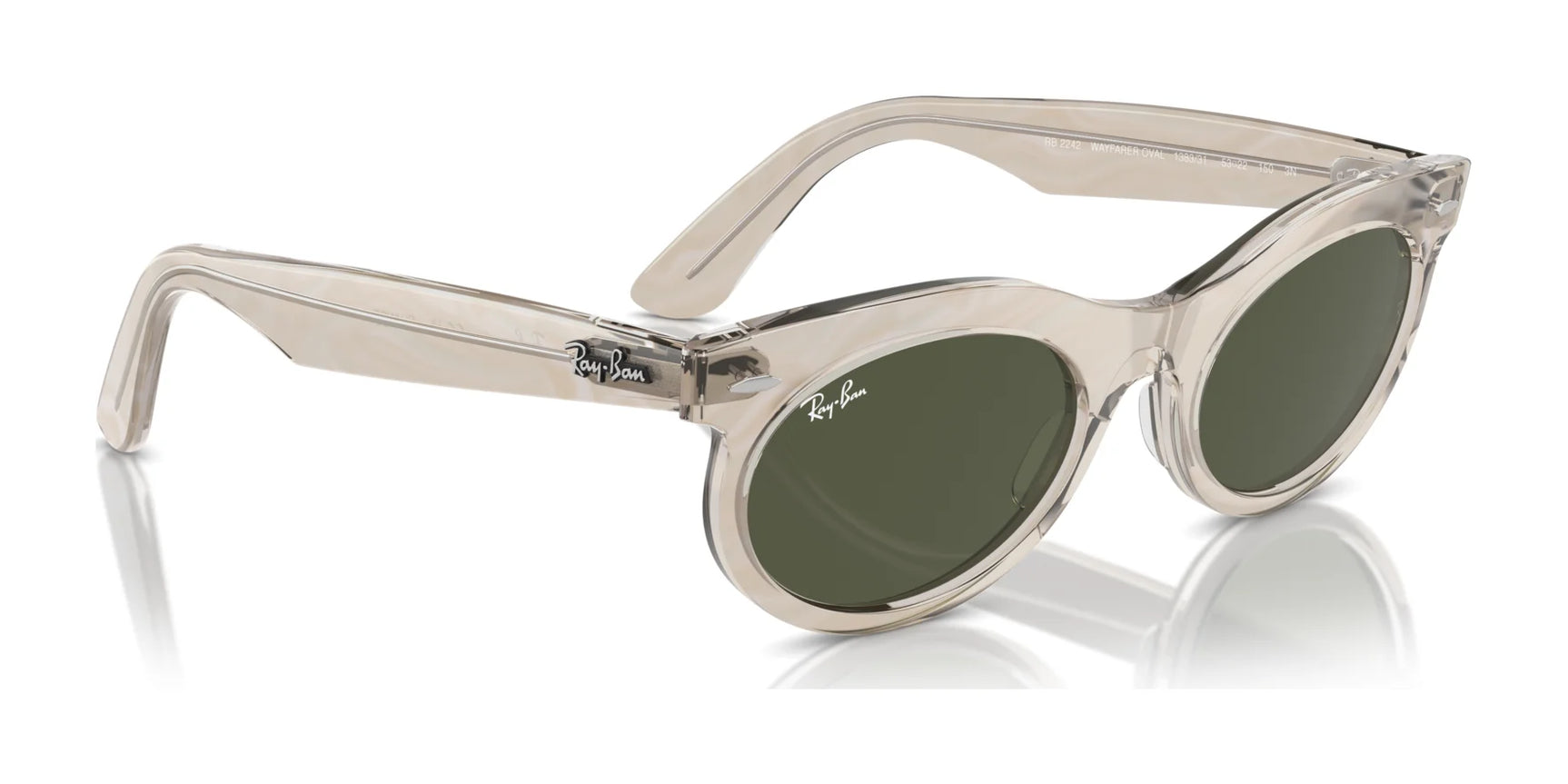 Ray-Ban WAYFARER OVAL RB2242F Sunglasses | Size 53