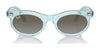 Ray-Ban WAYFARER OVAL RB2242F Sunglasses | Size 53 / Havana №902/R5 / Blue (3N 10.7%)