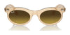 Ray-Ban WAYFARER OVAL RB2242F Sunglasses | Size 53 / Havana №902/R5 / Blue (3N 10.7%)
