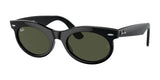 Ray-Ban WAYFARER OVAL RB2242F Sunglasses Black / Green