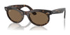 Ray-Ban WAYFARER OVAL RB2242F Eyeglasses | Size 53 / Havana №902/GI / Clear/Brown (Photochromic) (3F 13.66%)
